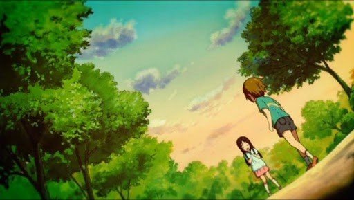 Ritsu & Mio's elementary school walk home
